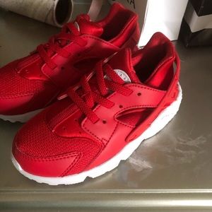 Nike’s and Jordan’s. Barely used smoke free home